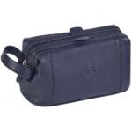 תיק לכלי רחצה עור שחור