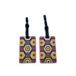 זוג תגים מעוצבים