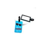 זוג תגים מעוצבים