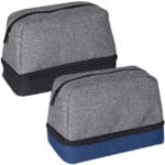 תיק כלי רחצה עם שני תאים