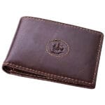 ארנק עור האנטר לגבר | תא לשטרות ו-6 תאים לכרטיסים מבית המותג גבעוני - צבע חום קוניאק