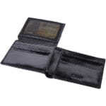 ארנק עור האנטר לגבר | 2 תאים לשטרות ו-9 תאים לכרטיסים מבית המותג גבעוני