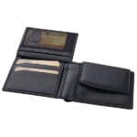 ארנק עור לגבר | תא למטבעות ו-8 תאים לכרטיסים מבית המותג גבעוני