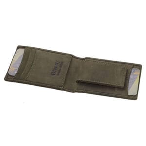 ארנק עור לגבר | תופסן מגנטי לשטרות + 3 תאים לכרטיסים מבית המותג גבעוני