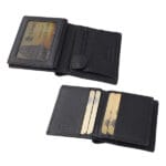 ארנק עור לגבר | תא למטבעות ו-4 תאים לכרטיסים מבית המותג גבעוני