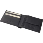 ארנק בטיחות RFID + NFC מעור נייקד תא למטבעות ו-2 תאים לשטרות מבית המותג גבעוני