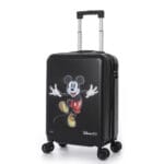 מזוודת עליה למטוס לילדים מבית דיסני דגם מיקי מאוס בצבע שחור