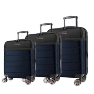 סט מזוודות יוקרתיות מבית המותג SwissBrand דגם AMSTERDAM