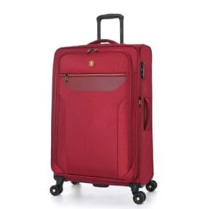 מזוודה בינונית 24 אינץ' בעיצוב יוקרתי - בד רכה מבית POLO דגם ATLANTA.