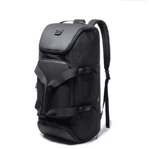 תיק דאפל ספורט ונסיעות רב-תכליתי מבית Bange בצבע שחור-