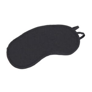 "MEMORY FOAM" כרית נסיעות לצוואר מרופדת עם כיסוי לעיניים
