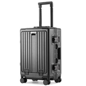 מזוודה בינונית 24'' רב תכליתי USB פתיחה קדמית מזוודת- דגם JUYA -9