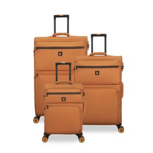 סט מזוודות בד הקלות בעולם 3 יח' 30/25/20 מבית IT Luggage דגם COMPARTMENT