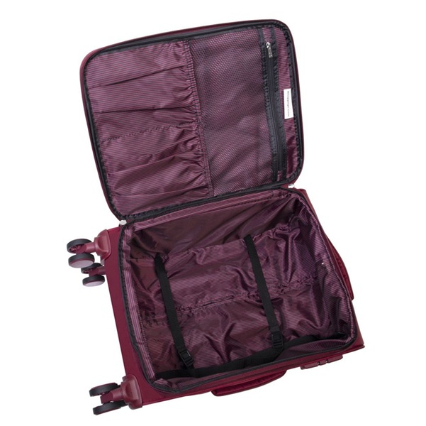 סט מזוודות בד קלות 3 יח' 30-25-20 מבית IT Luggage דגם Lustrous Luxe-יין2 סט מזוודות בד קלות 3 יח' 30-25-20 מבית IT Luggage דגם Lustrous Luxe-יין2