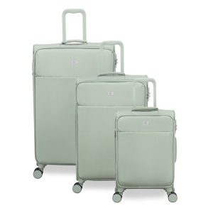 סט מזוודות בד קלות 3 יח' 30/25/20 מבית IT Luggage דגם Lustrous Luxe