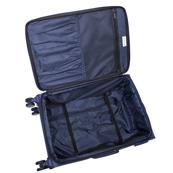 סט מזוודות בד קלות 3 יח' 30-25-20 מבית IT Luggage דגם Lustrous Luxe-כחול2 סט מזוודות בד קלות 3 יח' 30-25-20 מבית IT Luggage דגם Lustrous Luxe-כחול2