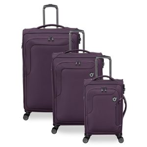 סט מזוודות בד קלות 3 יח' 30/25/20 מבית IT Luggage דגם TELEPORTED