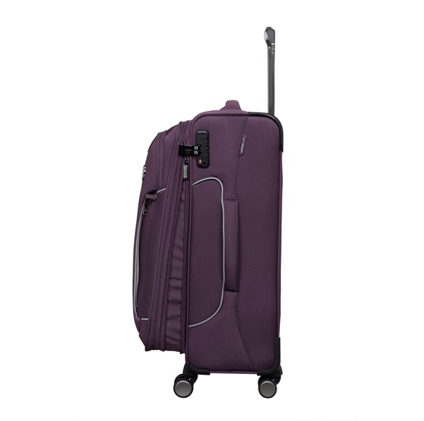 סט מזוודות בד קלות 3 יח' 30-25-20 מבית IT Luggage דגם TELEPORTED- סגול שזיף3 סט מזוודות בד קלות 3 יח' 30-25-20 מבית IT Luggage דגם TELEPORTED- סגול שזיף3
