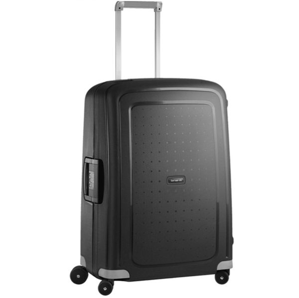 מזוודה קשיחה בינונית 25'' אינץ' 69cm דגם S’Cure מותג Samsonite- שחור