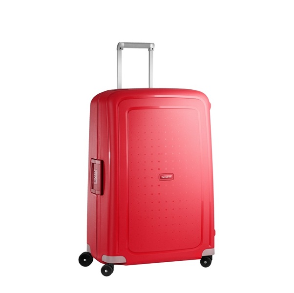 מזוודה קשיחה גדולה 28'' אינץ' S’ure 75cm דגם S’Cure מותג Samsonite- אדום מזוודה קשיחה גדולה 28'' אינץ' S’ure 75cm דגם S’Cure מותג Samsonite- אדום