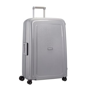 מזוודה קשיחה גדולה 28'' אינץ' S’ure 75cm דגם S’Cure מותג Samsonite- אפור