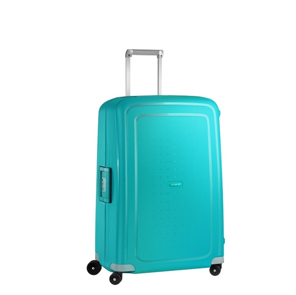 מזוודה קשיחה גדולה 28'' אינץ' S’ure 75cm דגם S’Cure מותג Samsonite- טורקיז מזוודה קשיחה גדולה 28'' אינץ' S’ure 75cm דגם S’Cure מותג Samsonite- טורקיז
