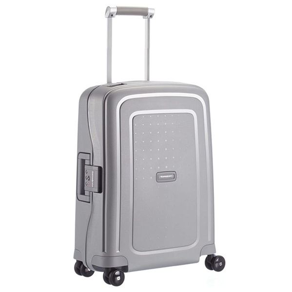 מזוודה קשיחה קטנה עליה למטוס 20'' אינץ' 55cm דגם S’Cure מותג Samsonite - אפור