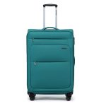 מזוודה גדולה ואיכותית 28″ דגם London מותג Trooper - כחול ירקרק2