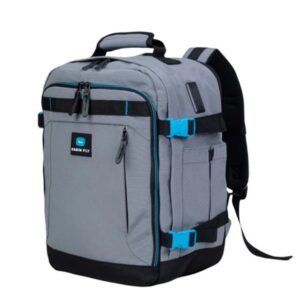 תיק עליה למטוס מתרחב מבית המותג CABIN FLY דגם SkyLite אפור