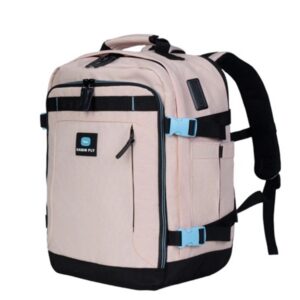 תיק עליה למטוס מתרחב מבית המותג CABIN FLY דגם SkyLite ורוד