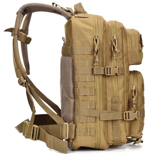 תרמיל טקטי צבאי REEBOW GEAR מותג ARMY עם מערכת Molle- חאקי3 תרמיל טקטי צבאי REEBOW GEAR מותג ARMY עם מערכת Molle- חאקי3