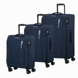 סט 3 מזוודות 21''/26''/30'' American Tourister Spinner מסדרת Nitestream